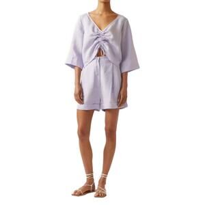 NEW CASA RAKI clementina shorts in lilac